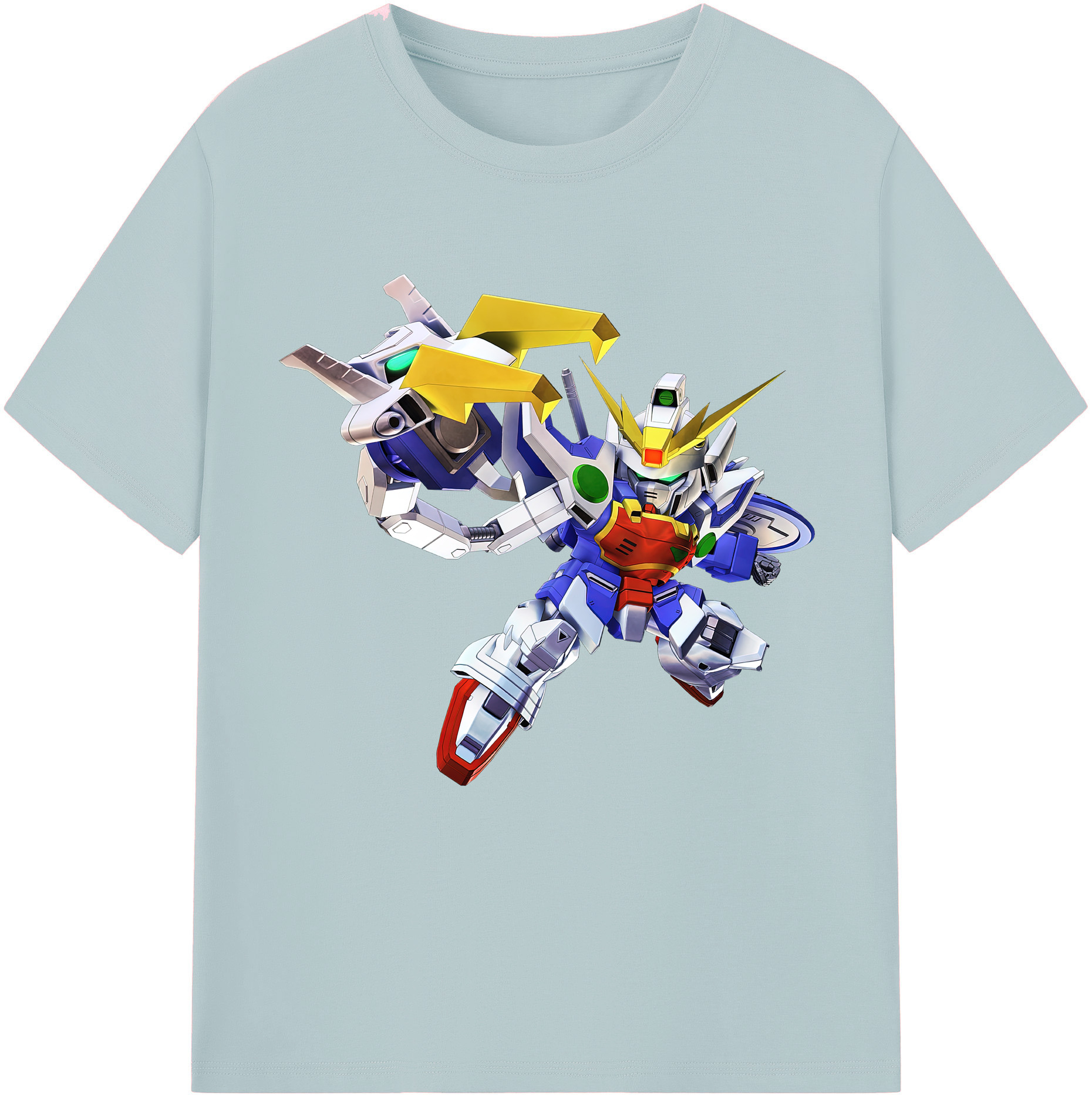 （画像用） 機動戦士ガンダム Mobile Suit Gundam 綿100％半袖Tシャツ（フロントプリント）